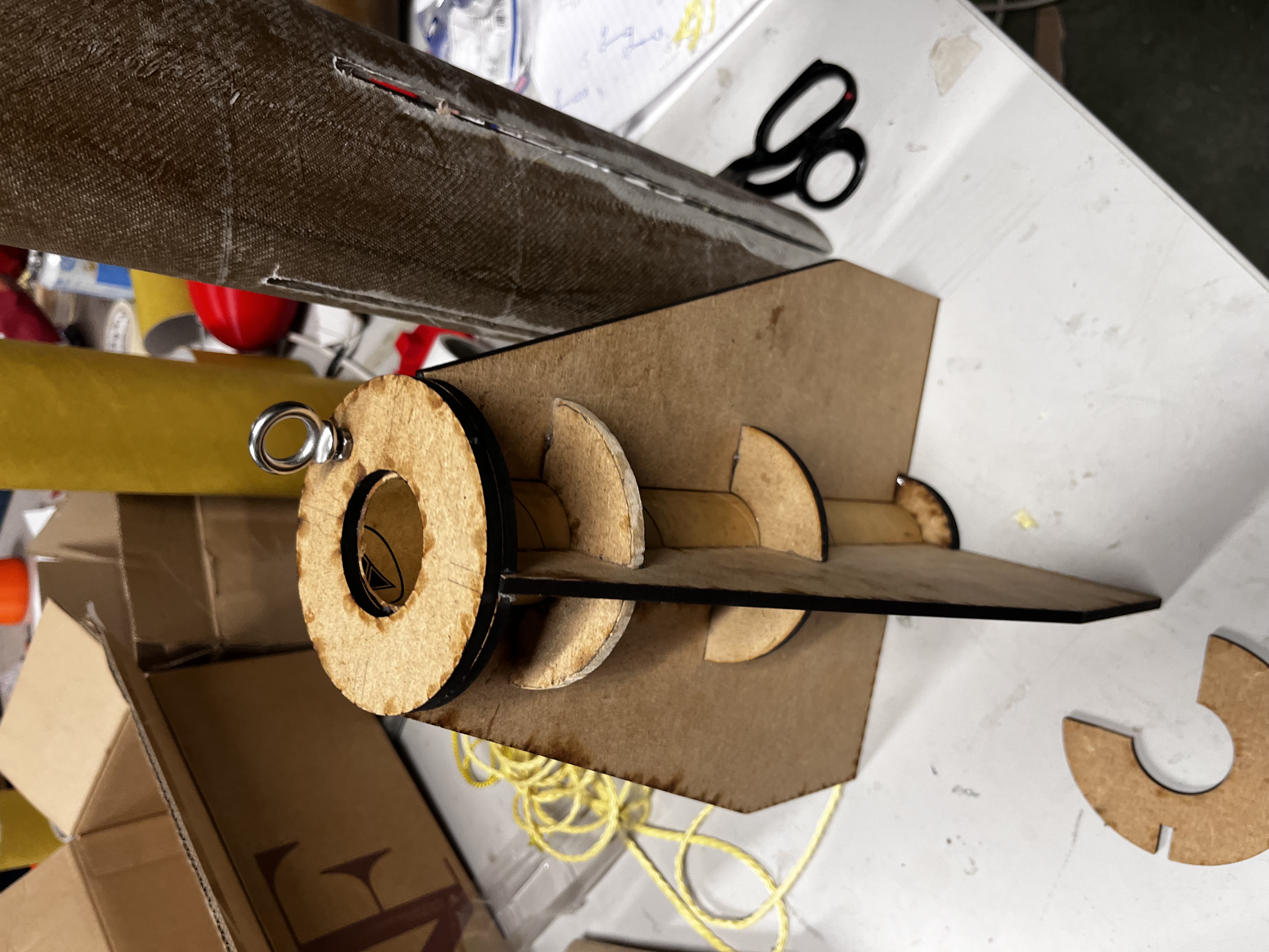 Rocket motor bay