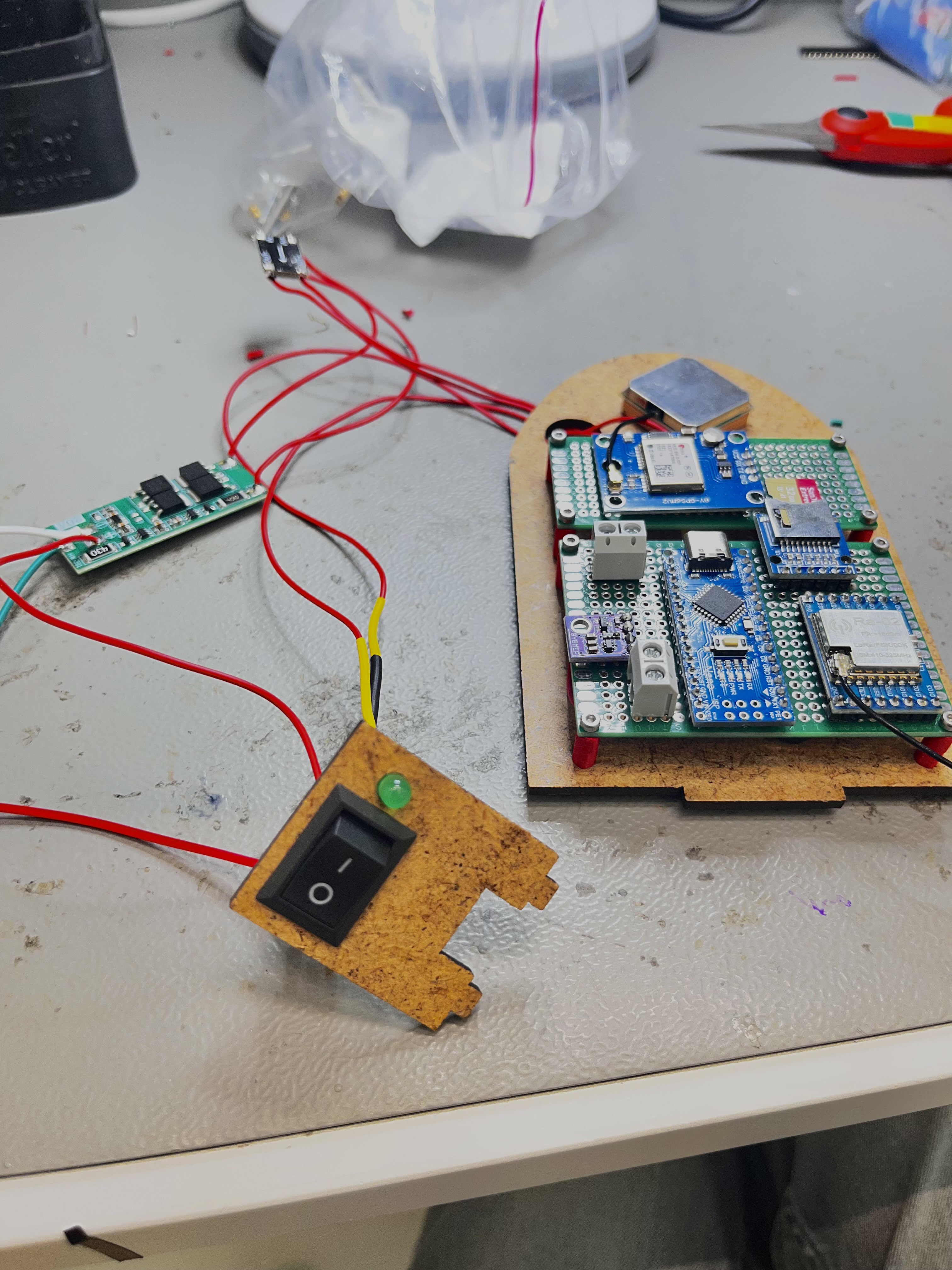 Rocket payload electronics